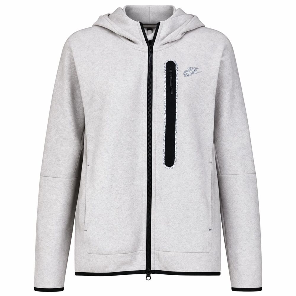 NIKE TECH FLEECE FULL ZIPPER  PERFORMANCE ATHLEISURE EASY FIT JACKET SIZE SMALL
